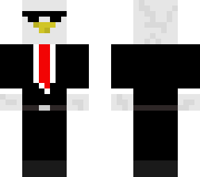 seagull in suit 2