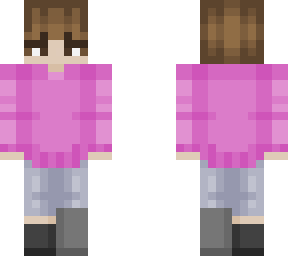 simple pink hoodie
