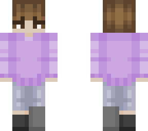 simple purple hoodie
