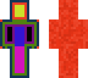 the colourful king