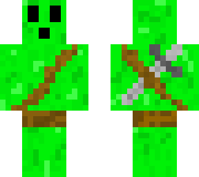 warrior green alien