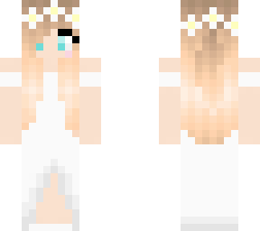 white dress