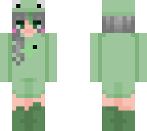 -silver-haired frog godess-