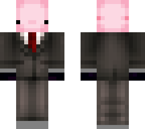 axolotl in a suit