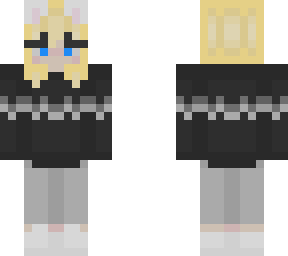 blonde and blue eyes nihachu