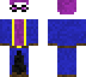 blue and purple sience wizard