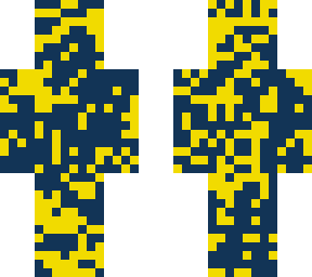 blue and yellow dude