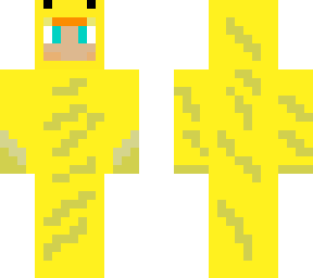 boy in duck suit
