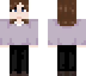 brown hair casual outfit