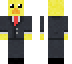 duck in a suit