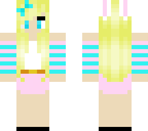 easter bunny girl