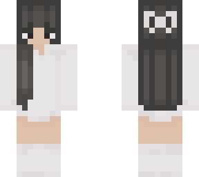 female w/ white crewneck - updated version
