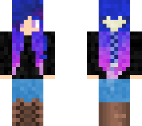 galaxy themed girl