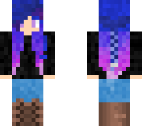 galaxy themed girl