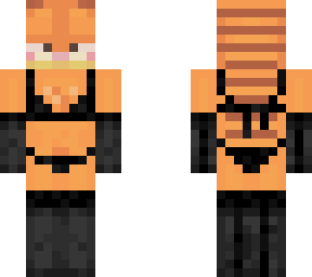 garfield in a bikini