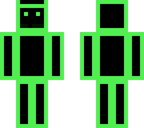 green and black guy