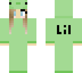 green axolotl girl - onesie