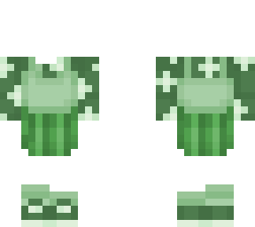green flower clothes base