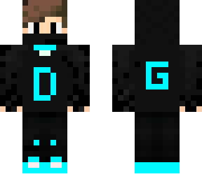 letter d blue gamer
