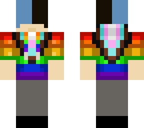 me in a pride hoodie