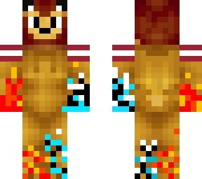 modified version of flame lion