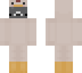 pigeon in chicken onesie (for neo)