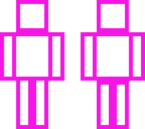 pink glitch