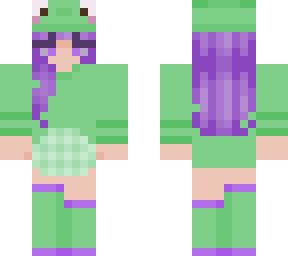 purple froggie girl skin ??
