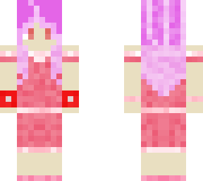 red dressed pinkie