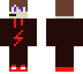 red gamer boy with cool pattern