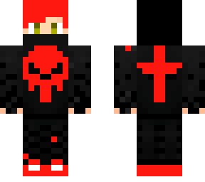 red hoody skull