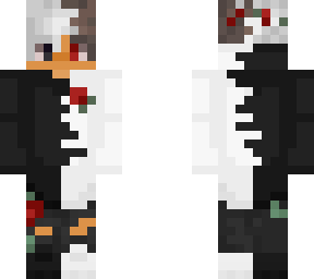 roses boy (b&w)