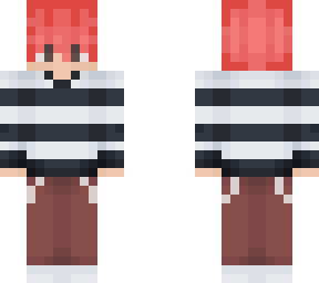 shy red hair boy.