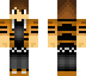 skin: tiger boy with claws / chico tigre con garras