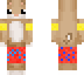 swimming hamster