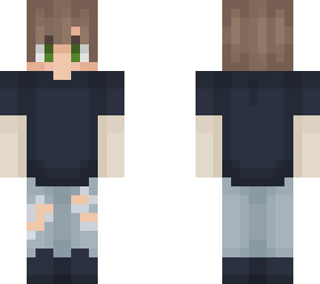 teen boy brown hair