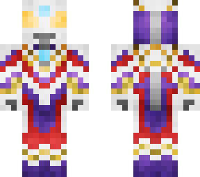Ultraman Trigger Multi-Type | Minecraft Skin