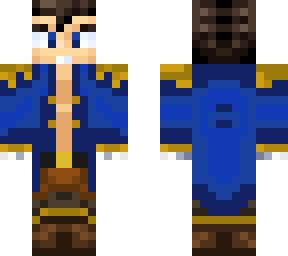 vegetta pirata azul
