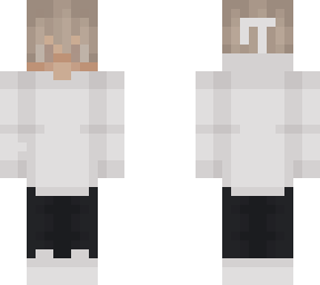 white hoodie