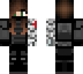 winter soldier (green eyes)