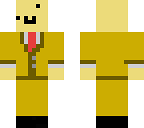 yellow guy with a tuxedo