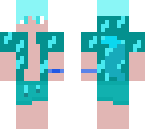 beach cyan wolf gamer