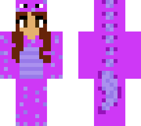 blue & purple dino onesie