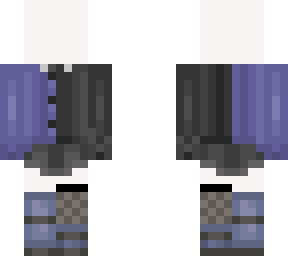 blue and black base clothes