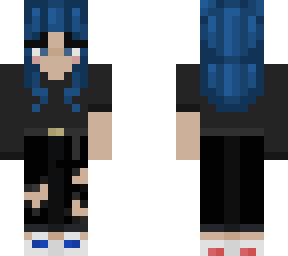 blue e girl