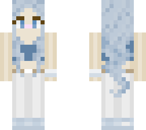 blue girl