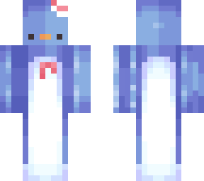 christmas penguin skin