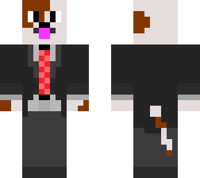 dog in suit