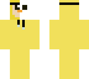 duck (with trademark ghost mask)