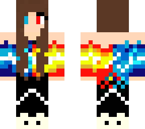 fire  water girl roblox